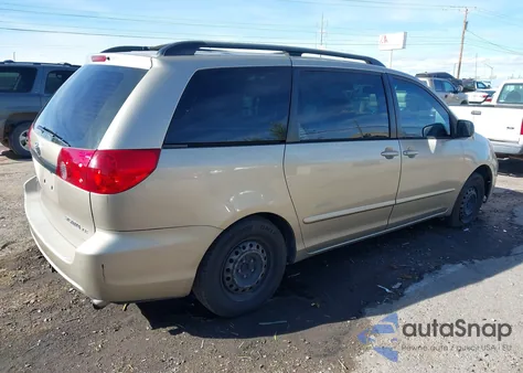 2006 Toyota Sienna Ce из США, поврежденный, VIN 5TDZA23C16S586624